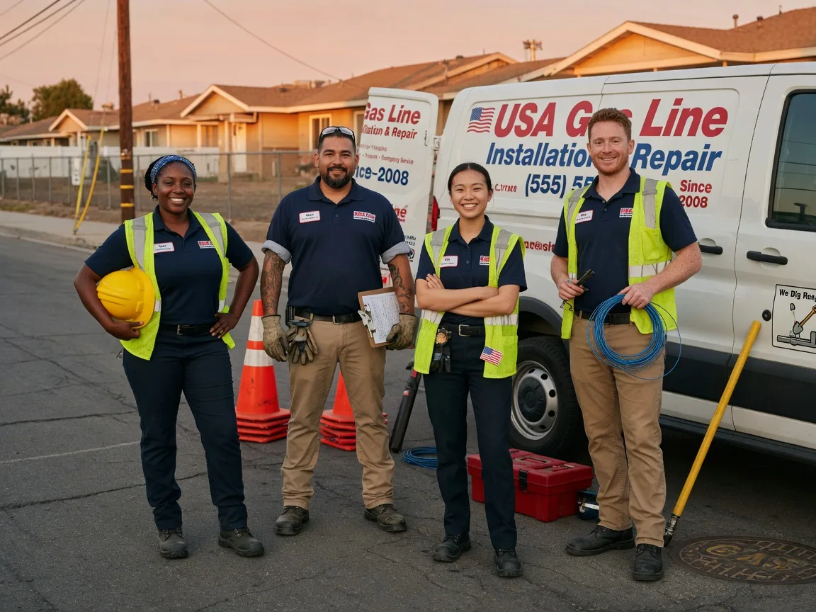 Gas Line Installation company in Amenia, ND